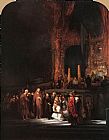 Christ and the Woman Taken in Adultery by Rembrandt